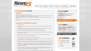 
                            9. Promote en verdien met NewsXS - NewsXS usenet provider