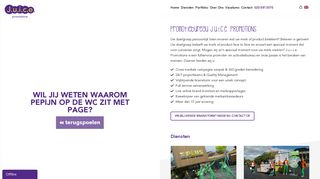 
                            1. Promotiebureau Juice Promotions | Actief in Heel Nederland