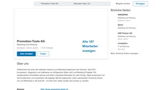 
                            10. Promotion-Tools AG | LinkedIn