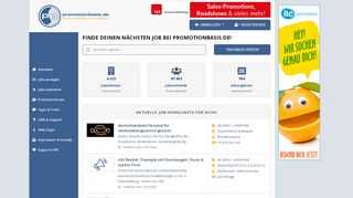 
                            6. Promotionbasis • Promotionjobs • Messejobs • Infos | PB