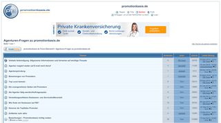 
                            6. promotionbasis.de-Forum :: Agenturen-Fragen zu promotionbasis.de ...