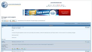 
                            7. promotionbasis.de-Forum :: Einloggen nicht möglich ...