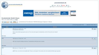 
                            8. promotionbasis.de-Forum :: Kundenbinder GmbH, Essen ...