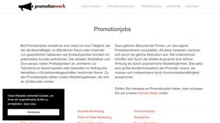 
                            5. Promotionjobs | Promotionwerk - Die Promotionagentur