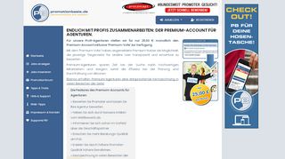 
                            8. Promotionjobs und Ferienjobs bei promotionbasis.de :: Promoter Mes ...