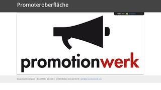 
                            2. Promotionwerk