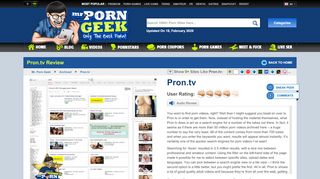 
                            8. Pron (pron.tv) Porn Search Site, Free XXX Search Engine - MrPornGeek