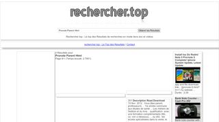 
                            7. Pronote Parent Html : Page 8/10 : Rechercher.Top