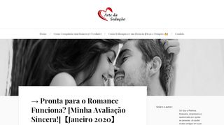 
                            3. → Pronta para o Romance Funciona? [Minha Avaliação Sincera!]