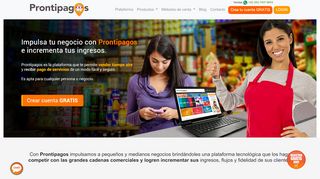 
                            1. Prontipagos | Vende tiempo Aire y Cobra Servicios desde tu negocio