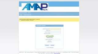
                            1. Pronto Web - AMAP SpA