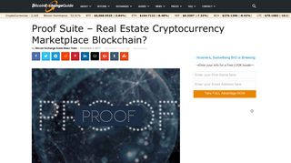 
                            11. Proof Suite Review - Real Estate Cryptocurrency Marketplace ...