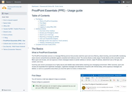 
                            11. ProofPoint Essentials (PPE) - Usage guide - Ravenscroft Online KB ...