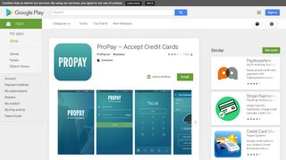 
                            9. ProPay - Aceptar pagos - Apps en Google Play