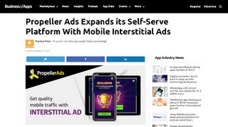 
                            10. Propeller Ads Expands its Self-Serve Platform With Mobile ...