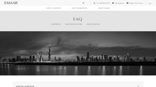 
                            1. Property F.A.Q | Emaar Properties