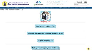 
                            3. Property Tax - BBMP