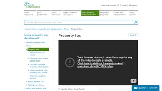 
                            9. Property tax | City of Vancouver