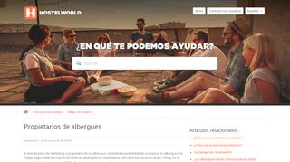 
                            5. Propietarios de albergues – Hostelworld.com