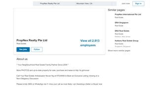 
                            10. PropNex Realty Pte Ltd | LinkedIn