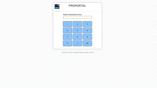 
                            8. ProPortal - Please login