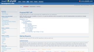 
                            4. Proposed REST API - phpBB Development Wiki