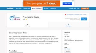 
                            12. PROPRIETÁRIO DIRETO - Por Dentro da Empresa | Infojobs