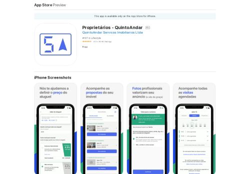 
                            12. Proprietário - QuintoAndar on the App Store - iTunes - Apple