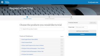 
                            5. ProQuest Trials