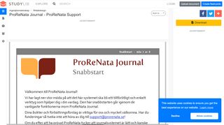 
                            3. ProReNata Journal - ProReNata Support - studylibsv.com