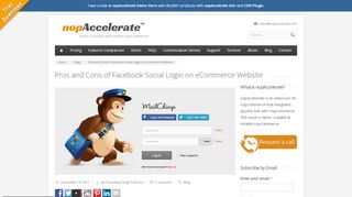 
                            2. Pros and Cons of Facebook Social Login on eCommerce Website ...