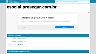 
                            6. Prosegur Esocial | IPAddress.com: esocial.prosegur.com.br