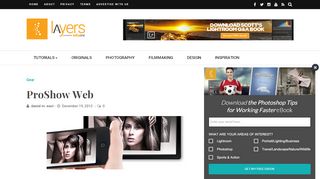 
                            10. ProShow Web - Layers Magazine