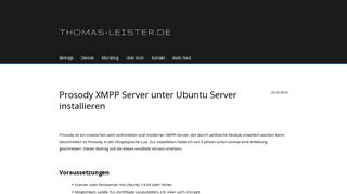 
                            10. Prosody XMPP Server unter Ubuntu Server installieren