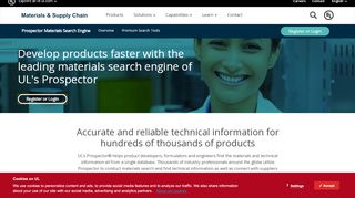 
                            10. Prospector Ingredients & Materials Search Engine | UL PSI