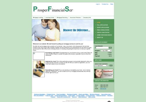 
                            3. Prosper Financial Services : Home