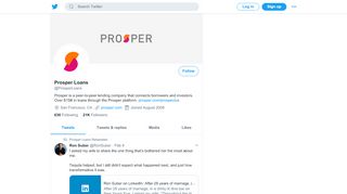 
                            7. Prosper Loans (@ProsperLoans) | Twitter