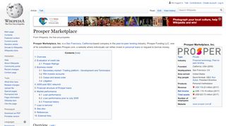 
                            4. Prosper Marketplace - Wikipedia