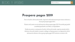 
                            9. prospera pagos - Becas 2019