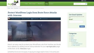 
                            13. Protect WordPress Login from Brute Force Attacks with .htaccess