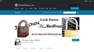 
                            4. Protect Your Admin | WordPress.org