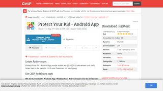 
                            7. Protect Your Kid - Android App - Download - CHIP