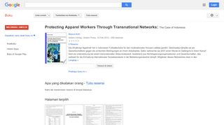 
                            13. Protecting Apparel Workers Through Transnational Networks: The Case ...