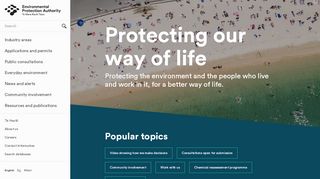
                            5. Protecting our way of life | EPA