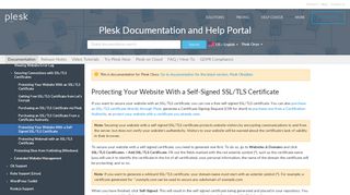 
                            6. Protecting Your Website With a Self-Signed SSL/TLS Certificate