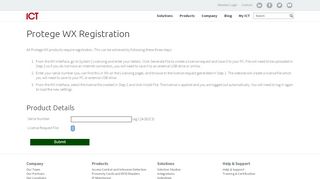 
                            12. Protege WX Registration - ICT