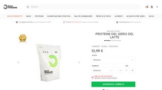 
                            5. Proteine del siero del latte puro | Proteine whey | BULK POWDERS®