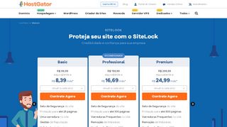 
                            3. Proteja seu Site com o SiteLock: Monitoramento Diário - HostGator