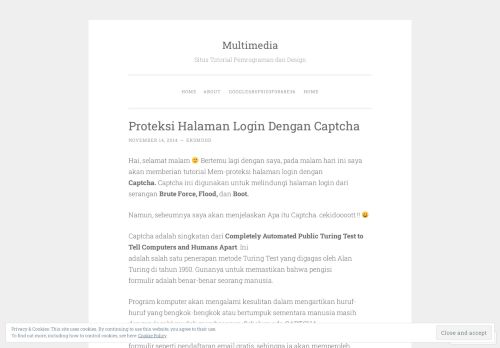 
                            11. Proteksi Halaman Login Dengan Captcha - Tutorial Membuat Captcha ...