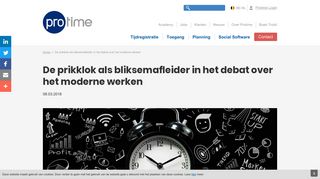 
                            12. Protime nieuws | De prikklok als bliksemafleider